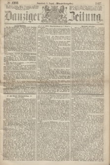 Danziger Zeitung. 1867, № 4366 (3 August) - (Abend=Ausgabe.) + dod.