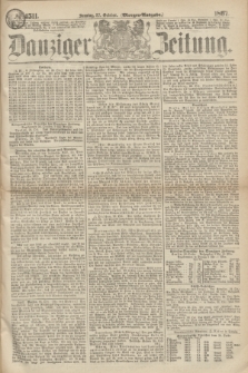 Danziger Zeitung. 1867, № 4511 (27 October) - (Morgen=Ausgabe.)