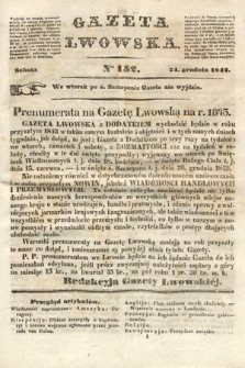 Gazeta Lwowska. 1842, nr 152