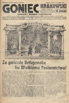 Goniec Krakowski. 1924, nr 295