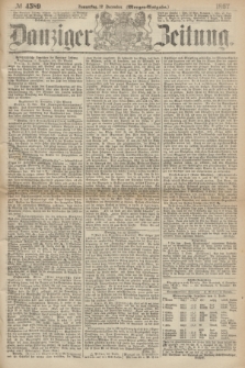 Danziger Zeitung. 1867, № 4589 (12 December) - (Morgen=Ausgabe.)