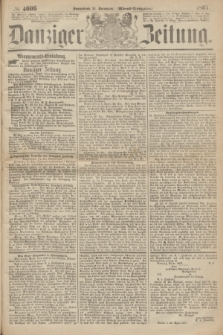Danziger Zeitung. 1867, № 4606 (21 December) - (Abend=Ausgabe.) + dod.