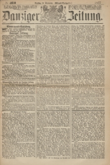 Danziger Zeitung. 1867, № 4610 (24 December) - (Abend=Ausgabe.) + dod.
