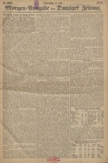 Morgen=Ausgabe der Danziger Zeitung. 1868, № 4921 (2 Juli)