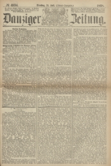 Danziger Zeitung. 1868, № 4954 (21 Juli) - (Abend-Ausgabe.)
