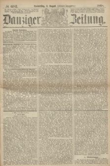 Danziger Zeitung. 1868, № 4982 (6 August) - (Abend-Ausgabe.)