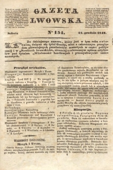 Gazeta Lwowska. 1842, nr 154