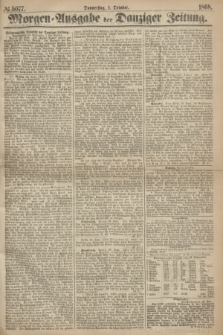 Morgen=Ausgabe der Danziger Zeitung. 1868, № 5077 (1 October)