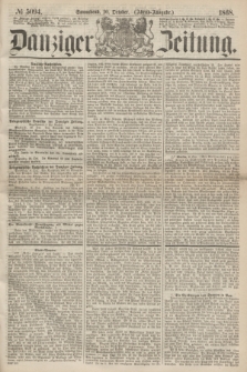 Danziger Zeitung. 1868, № 5094 (10 October) - (Abend-Ausgabe.) + dod.