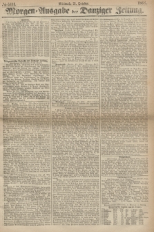 Morgen=Ausgabe der Danziger Zeitung. 1868, № 5111 (21 October)