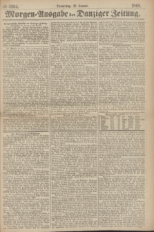 Morgen=Ausgabe der Danziger Zeitung. 1869, № 5264 (21 Januar)
