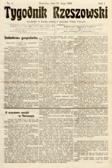 Tygodnik Rzeszowski. 1908, nr 4