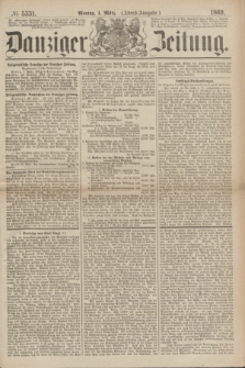 Danziger Zeitung. 1869, № 5331 (1 März) - (Abend-Ausgabe.)