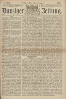 Danziger Zeitung. 1869, № 5435 (4 Mai) - (Abend-Ausgabe.)
