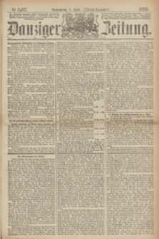 Danziger Zeitung. 1869, № 5487 (5 Juni) - (Abend-Ausgabe.)