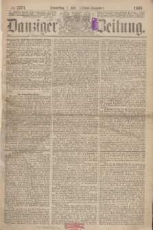 Danziger Zeitung. 1869, № 5531 (1 Juli) - (Abend-Ausgabe.)