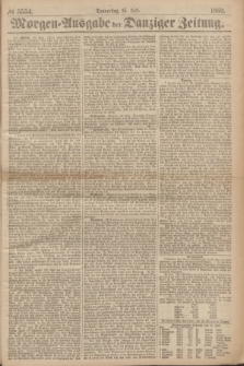 Morgen=Ausgabe der Danziger Zeitung. 1869, № 5554 (15 Juli)