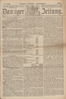 Danziger Zeitung. 1869, № 5639 (2 September) - (Abend-Ausgabe.)