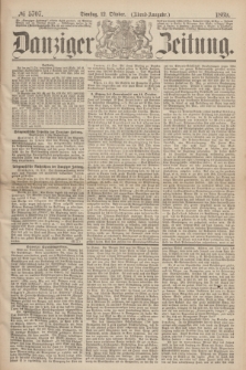 Danziger Zeitung. 1869, № 5707 (12 Oktober) - (Abend-Ausgabe.)