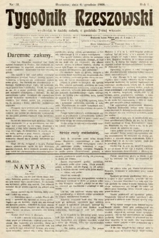 Tygodnik Rzeszowski. 1908, nr 31