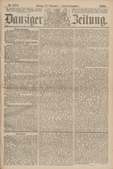Danziger Zeitung. 1869, № 5773 (19 November) - (Abend-Ausgabe.)