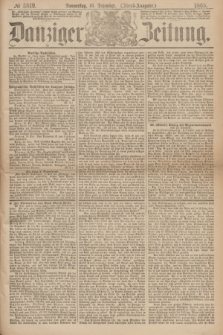 Danziger Zeitung. 1869, № 5819 (16 Dezember) - (Abend-Ausgabe.) + dod.