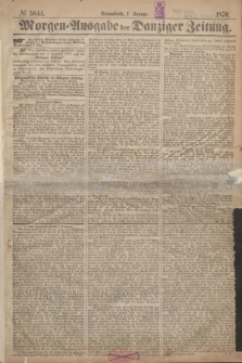Morgen=Ausgabe der Danziger Zeitung. 1870, № 5844 (1 Januar)