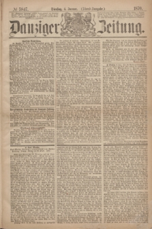 Danziger Zeitung. 1870, № 5847 (4 Januar) - (Abend-Ausgabe.)