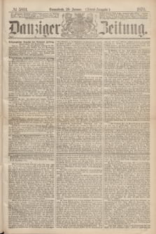 Danziger Zeitung. 1870, № 5891 (29 Januar) - (Abend-Ausgabe.)