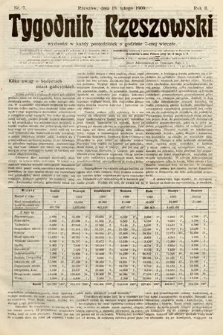 Tygodnik Rzeszowski. 1909, nr 7