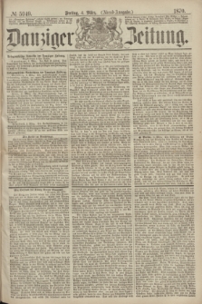 Danziger Zeitung. 1870, № 5949 (4 März) - (Abend-Ausgabe.)