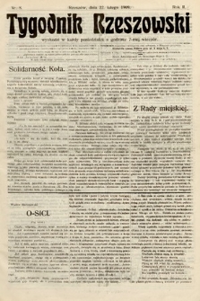 Tygodnik Rzeszowski. 1909, nr 8