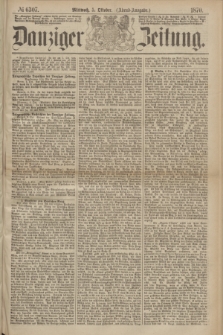 Danziger Zeitung. 1870, № 6307 (5 Oktober) - (Abend-Ausgabe.)