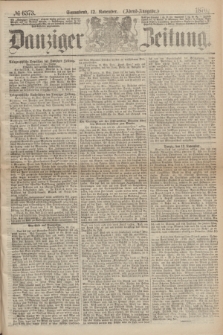 Danziger Zeitung. 1870, № 6373 (12 November) - (Abend-Ausgabe.)