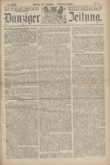 Danziger Zeitung. 1870, № 6431 (16 Dezember) - (Abend-Ausgabe.) + dod.
