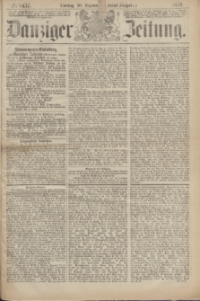 Danziger Zeitung. 1870, № 6437 (20 Dezember) - (Abend-Ausgabe.) + dod.