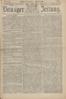 Danziger Zeitung. 1870, № 6443 (23 Dezember) - (Abend-Ausgabe.)
