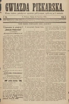 Gwiazda Piekarska : pismo ludowe, poświęcone sprawom politycznym, społecznym i oświecie. 1889, nr 50