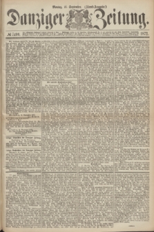 Danziger Zeitung. 1872, № 7499 (16 September) - (Abend-Ausgabe.)