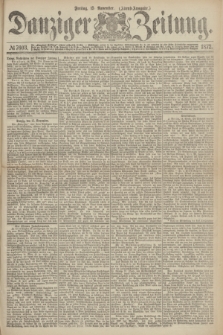 Danziger Zeitung. 1872, № 7603 (15 November) - (Abend-Ausgabe.)