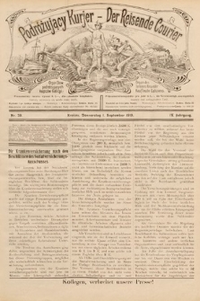 Podróżujący Kurier : Organ Stowarzyszenia Podróżujących Kupców Galicji. 1910, nr 39