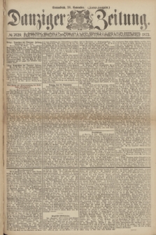 Danziger Zeitung. 1872, № 7629 (30 November) - (Abend=Ausgabe.) + dod.