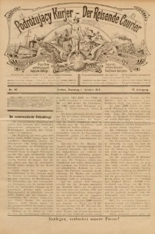 Podróżujący Kurier : Organ Stowarzyszenia Podróżujących Kupców Galicji. 1910, nr 40