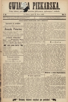 Gwiazda Piekarska : pismo ludowe, poświęcone sprawom politycznym, społecznym i oświecie. 1890, nr 23