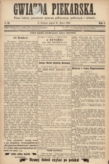 Gwiazda Piekarska : pismo ludowe, poświęcone sprawom politycznym, społecznym i oświecie. 1890, nr 25