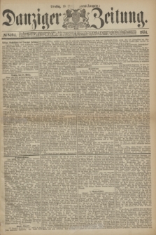 Danziger Zeitung. 1874, № 8404 (10 März) - (Abend-Ausgabe.)