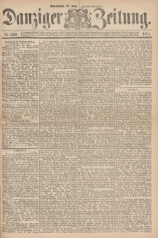 Danziger Zeitung. 1874, № 8558 (13 Juni) - (Abend-Ausgabe.) + dod.