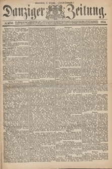 Danziger Zeitung. 1874, № 8750 (3 Oktober) - (Abend=Ausgabe.)