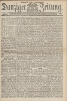 Danziger Zeitung. 1874, № 8792 (28 Oktober) - (Abend-Ausgabe.)