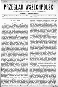 Przegląd Wszechpolski : dwutygodnik polityczny i społeczny. 1897, nr 23